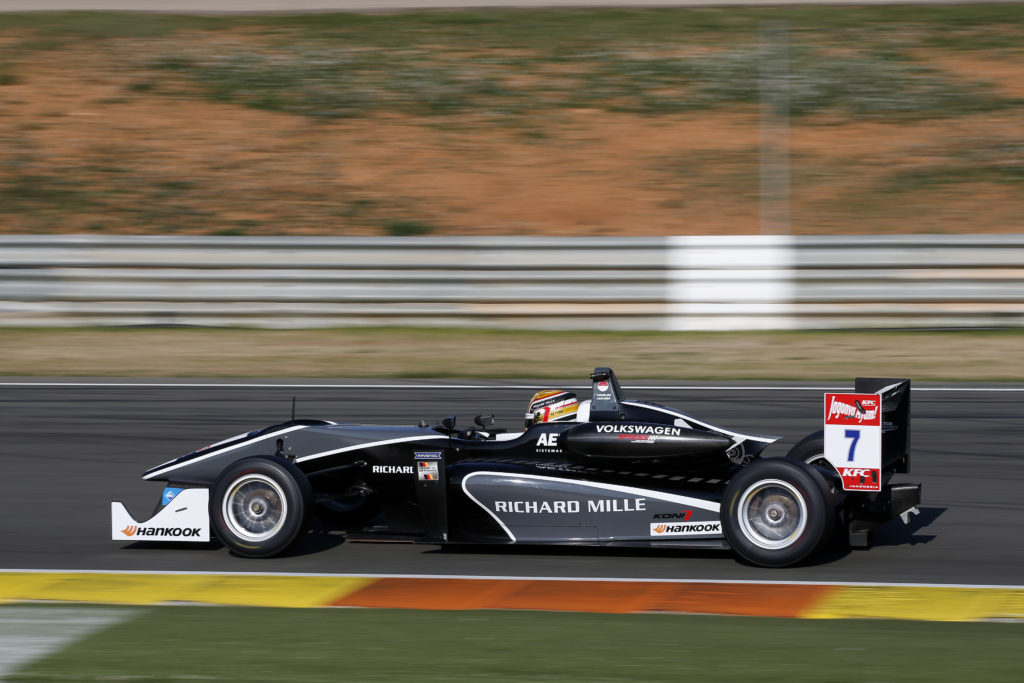 F3 Rgv F3 Tests: 3 rookies on top - Circuit Ricardo Tormo